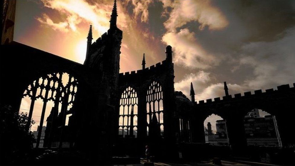 Coventry's ruined cathedral