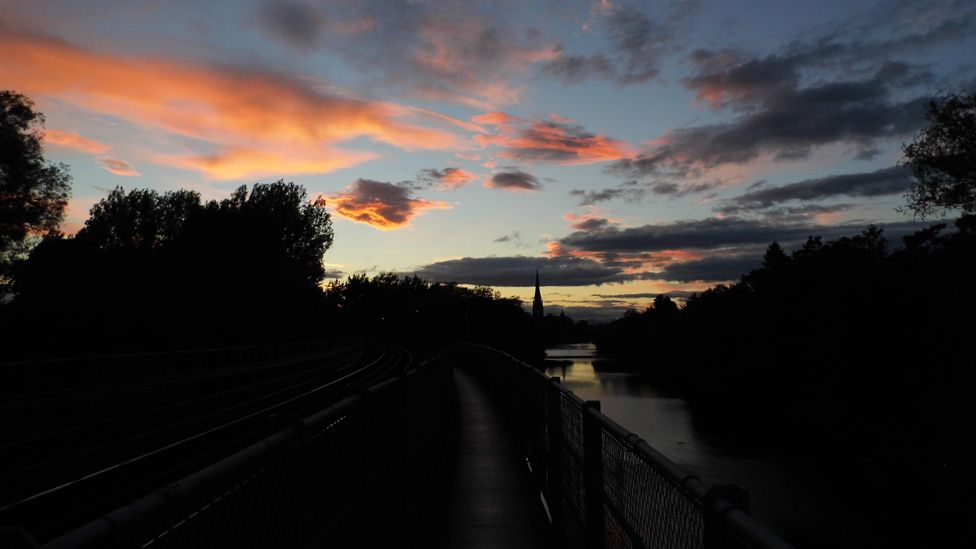 Sunset over Perth