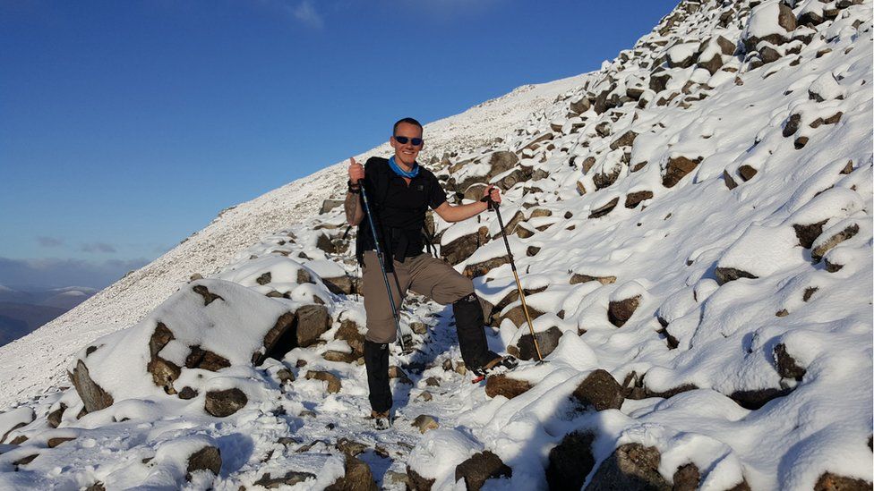 Andy Cole on Ben Nevis
