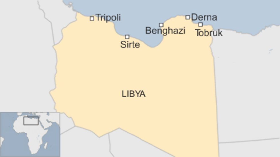 Islamic State 'forced out' of key Libyan city of Derna - BBC News