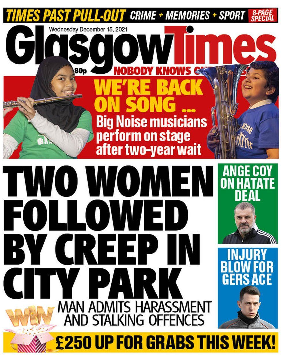 Glasgow times