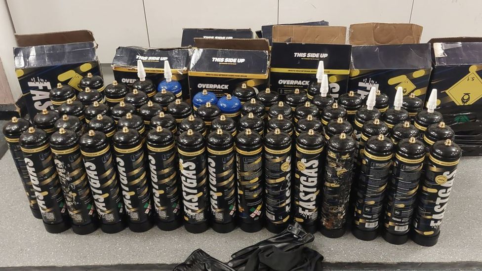 First jailing over intention to supply nitrous oxide in Essex BBC News