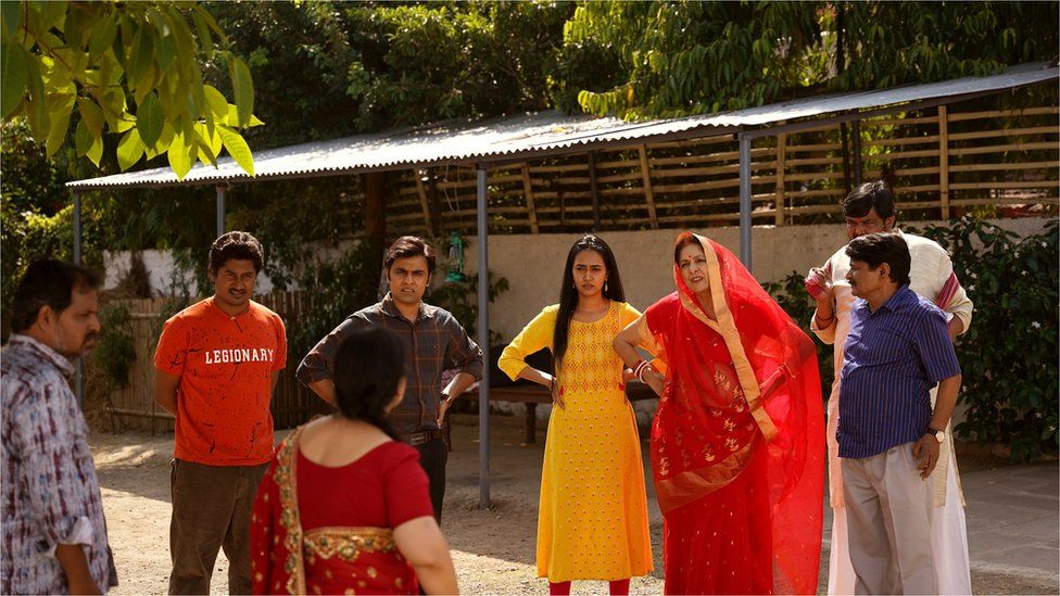 A scene from Panchayat