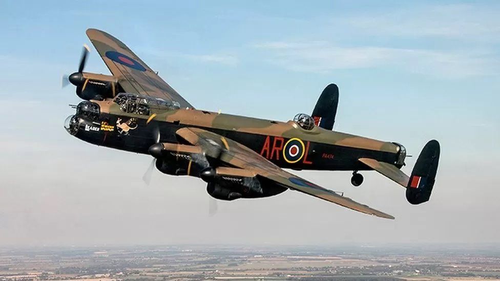 Lancaster bomber - memorial flight