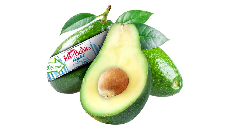 Diet avocado is modelled