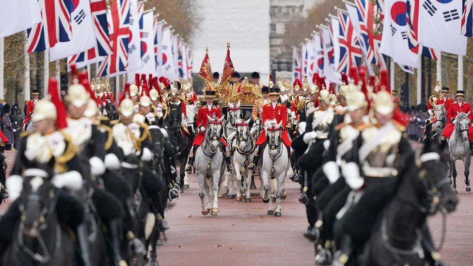 State visit coming up the Mall