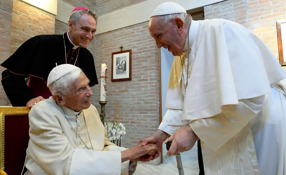 Pope Francis appeals for prayers for ‘very ill’ predecessor Benedict