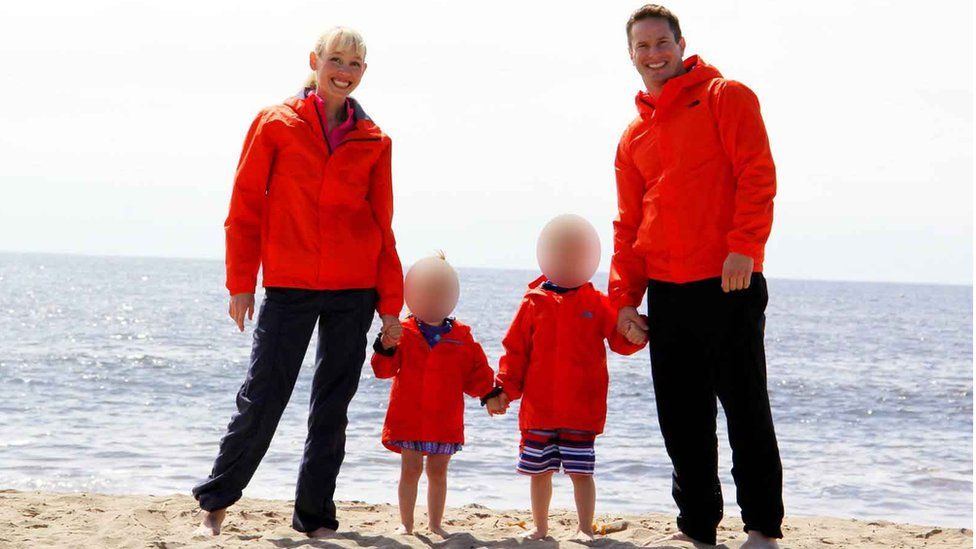 Sherri Papini and her husband, Keith, and their children