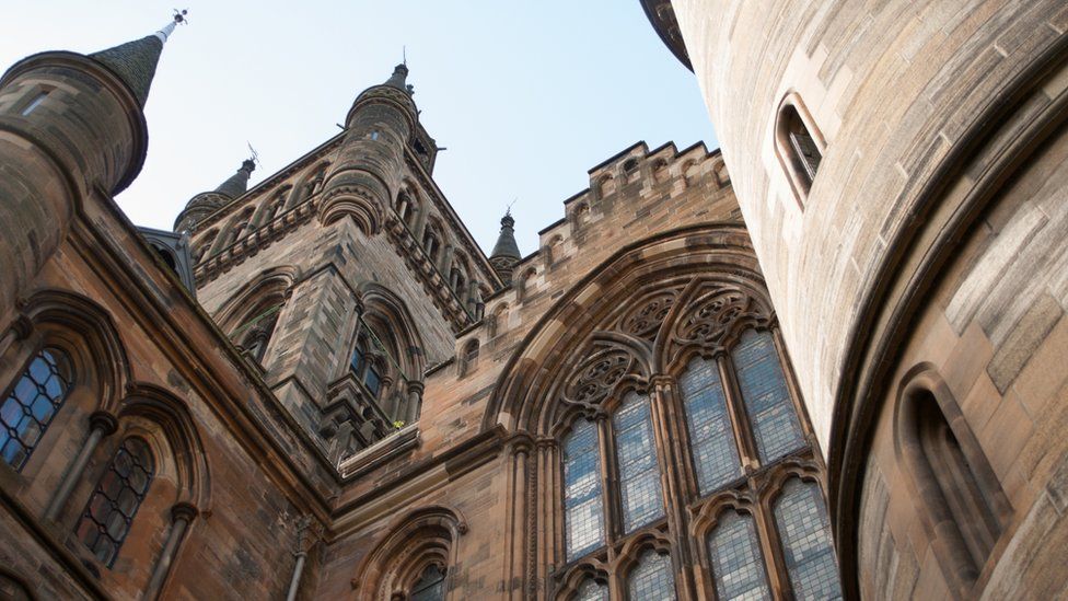 Glasgow University bell tower