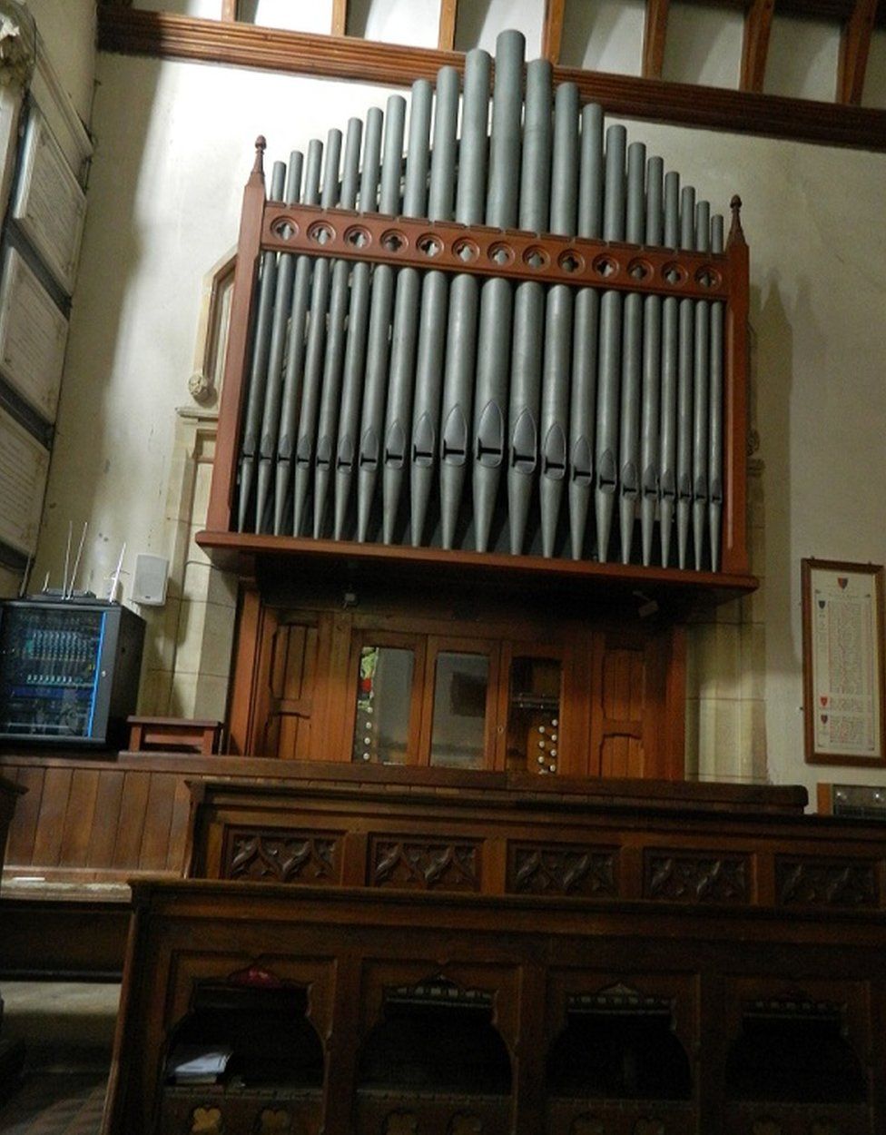 Organ at St John's Church, Elmswell