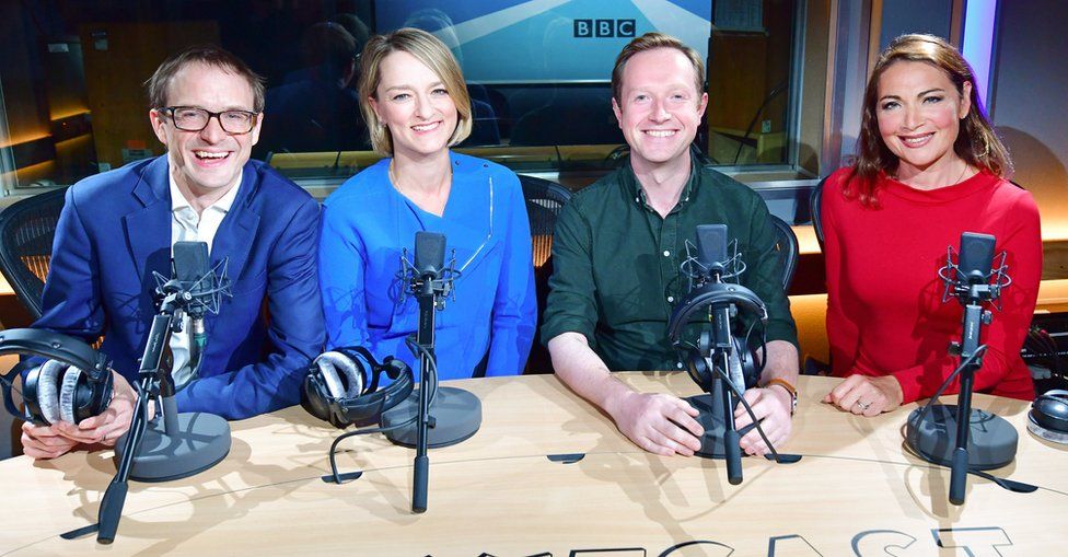 Chris Mason, Laura Kuenssberg, Adam Fleming and Katya Adler