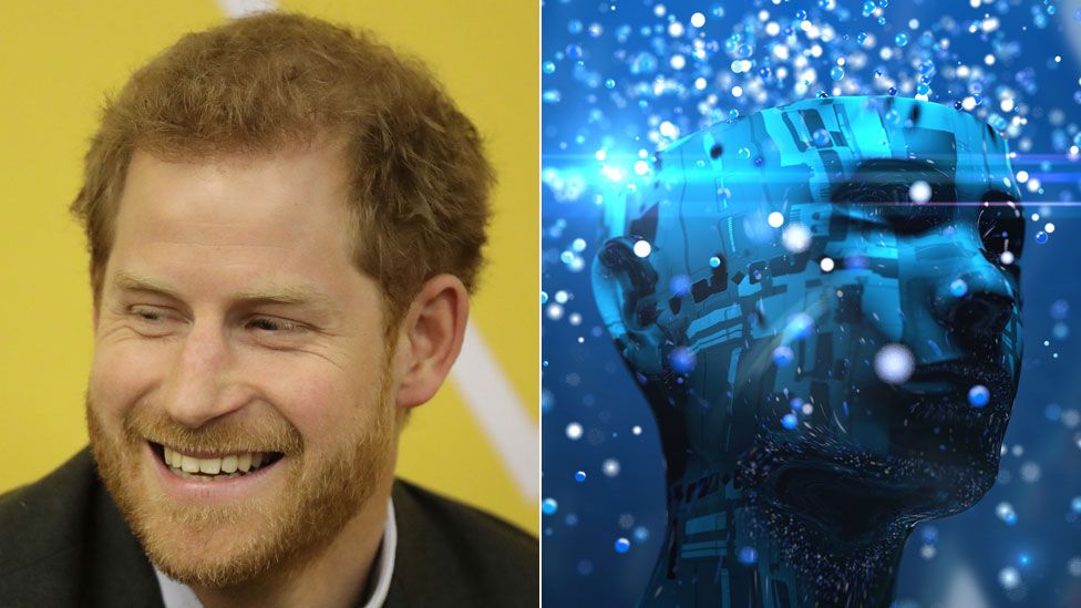 Prince Harry and artificial intelligence generic image