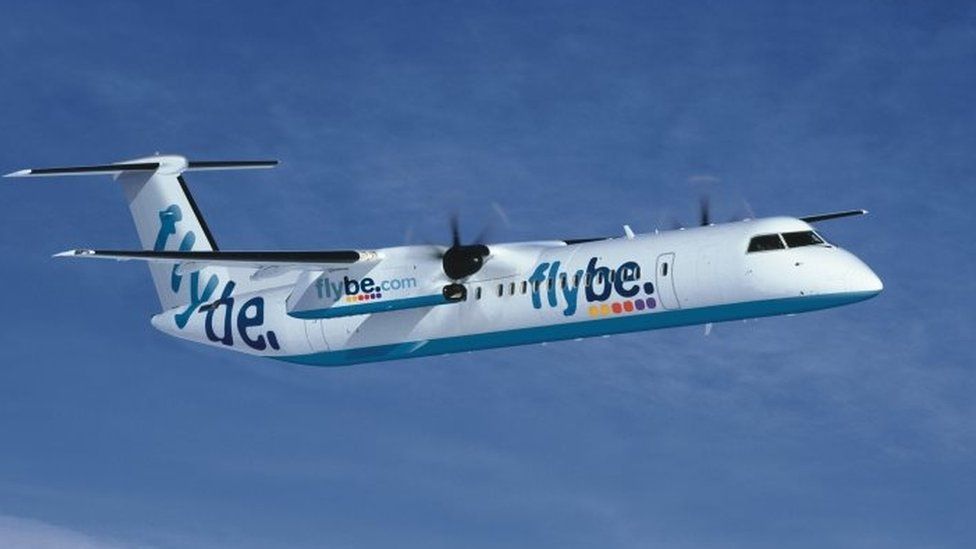 Flybe Bombardier Dash Q400 aircraft