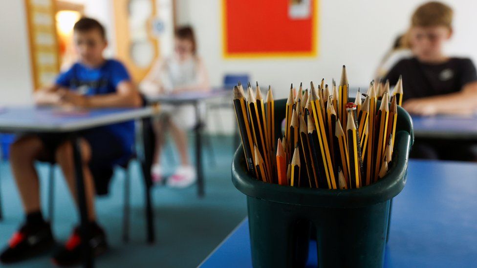 Children in classroom