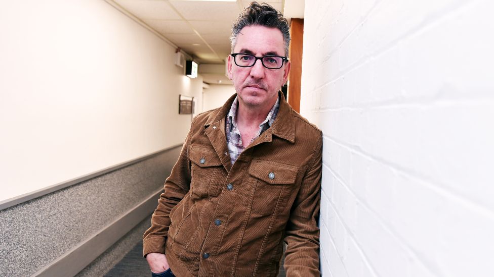 Richard Hawley in session for Jo Whiley on Radio 2 at BBC Maida Vale Studios on Thursday 29 August 2019.
