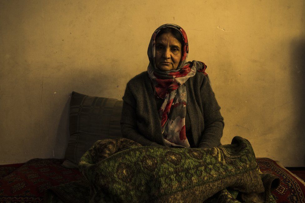 Shukria Yasini at home in Kabul. "My sister put her country first," she said.
