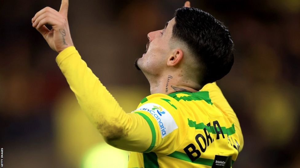 Norwich City 2-1 Coventry City: Borja Sainz scores late winner - BBC Sport