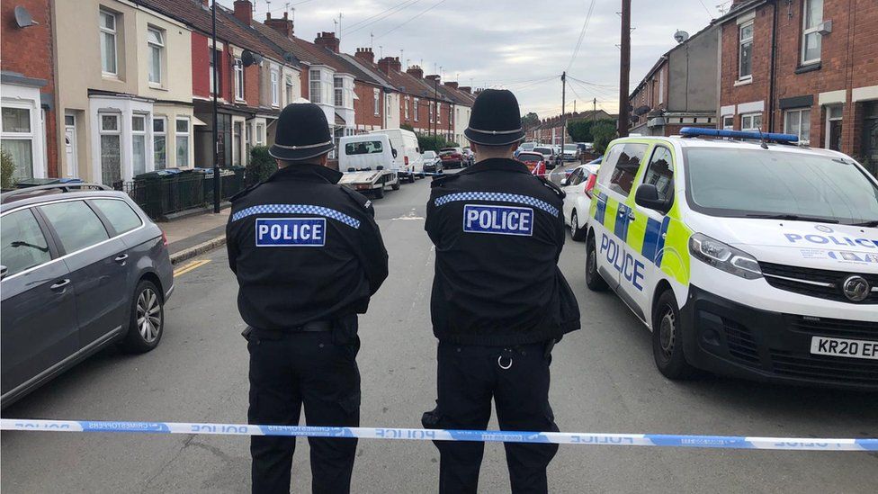 Further murder arrests after stabbing outside Coventry mosque - BBC News