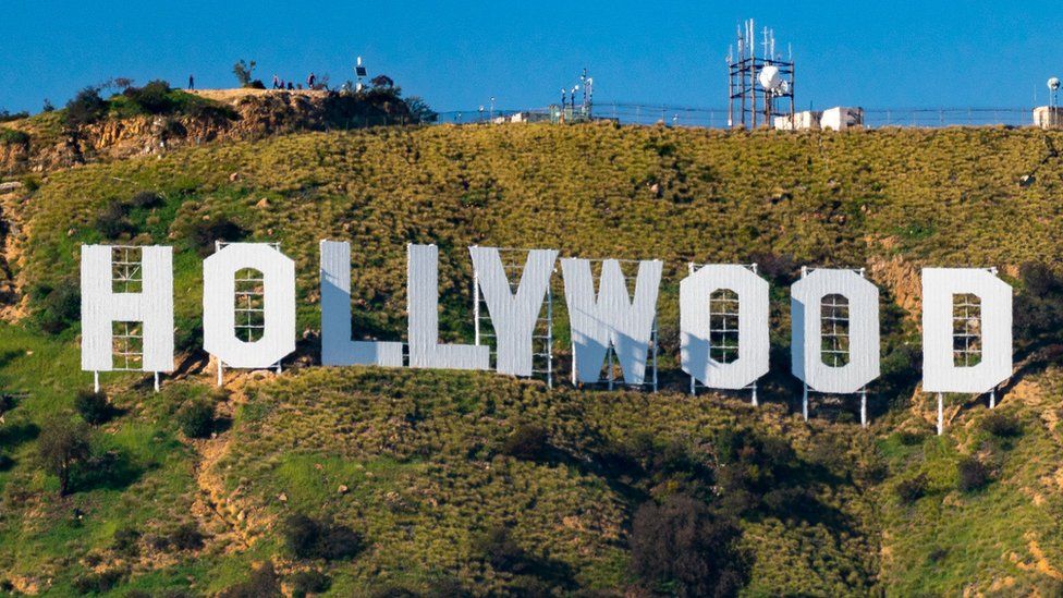 Hollywood sign