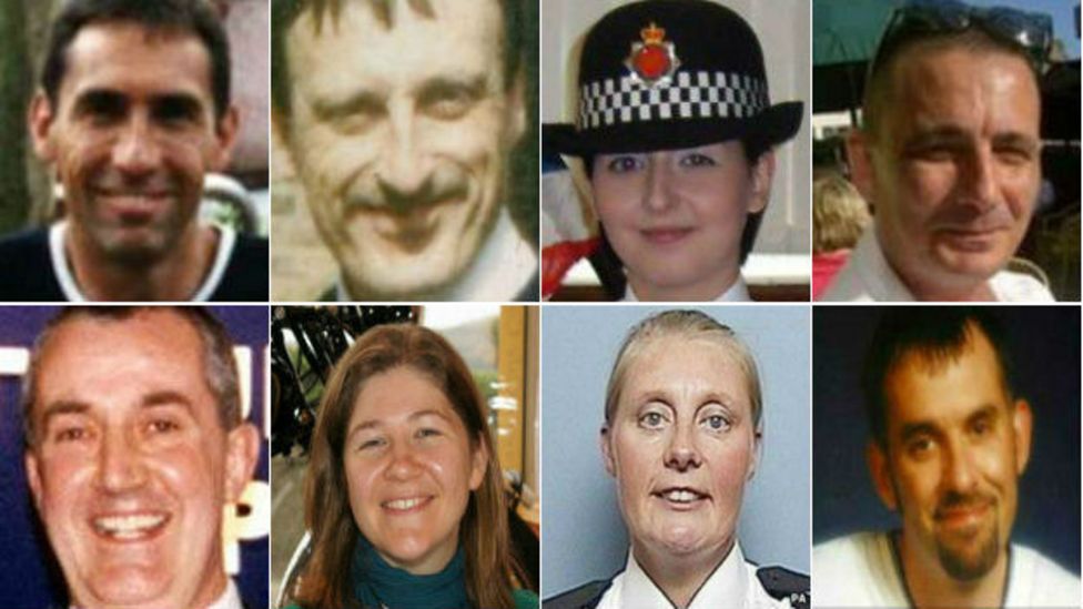 Police officers killed in line of duty BBC News