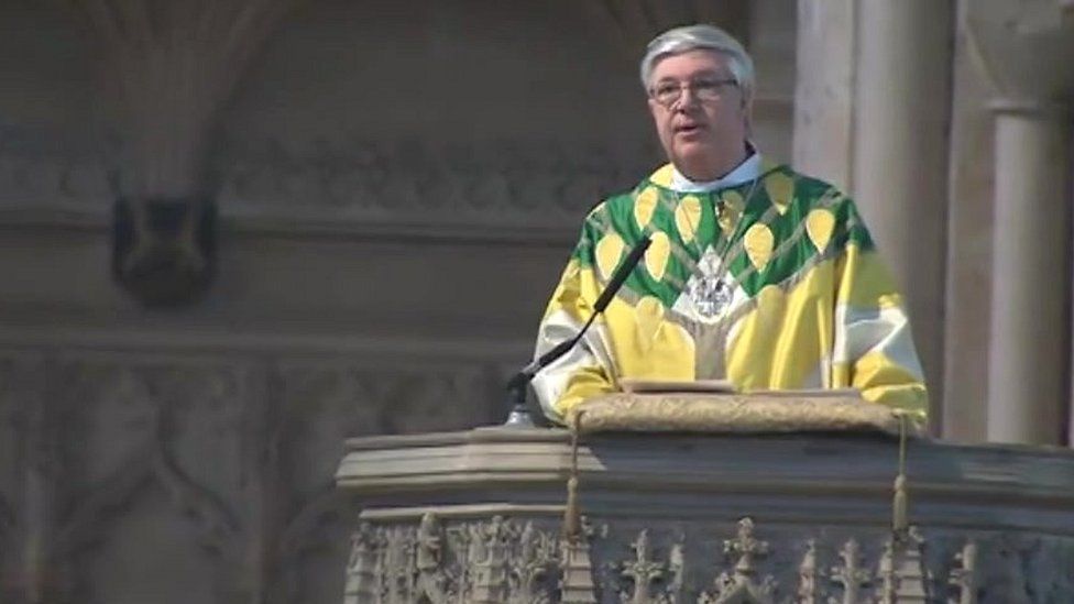 The Bishop of Norwich, the Right Reverend Graham James