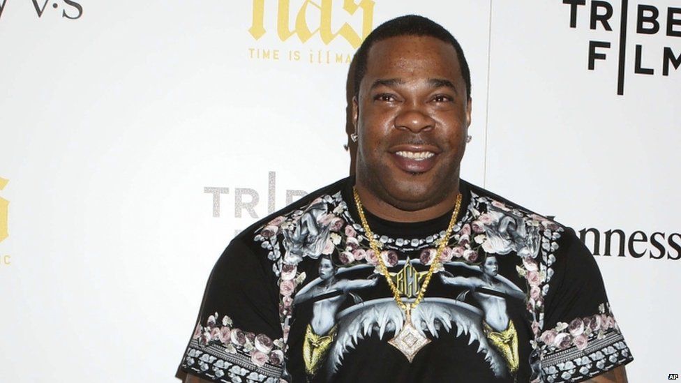 Busta Rhymes arrested over 'protein drink assault' at gym - BBC Newsbeat