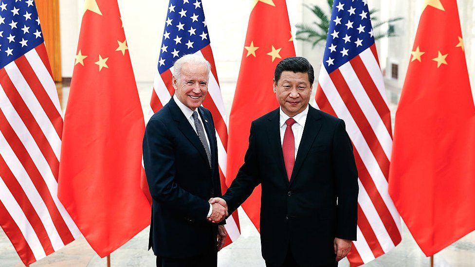 File photo of xi and Biden