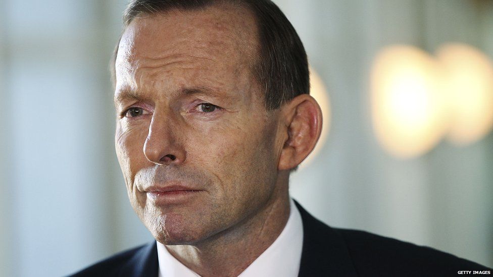 Australian PM Tony Abbott