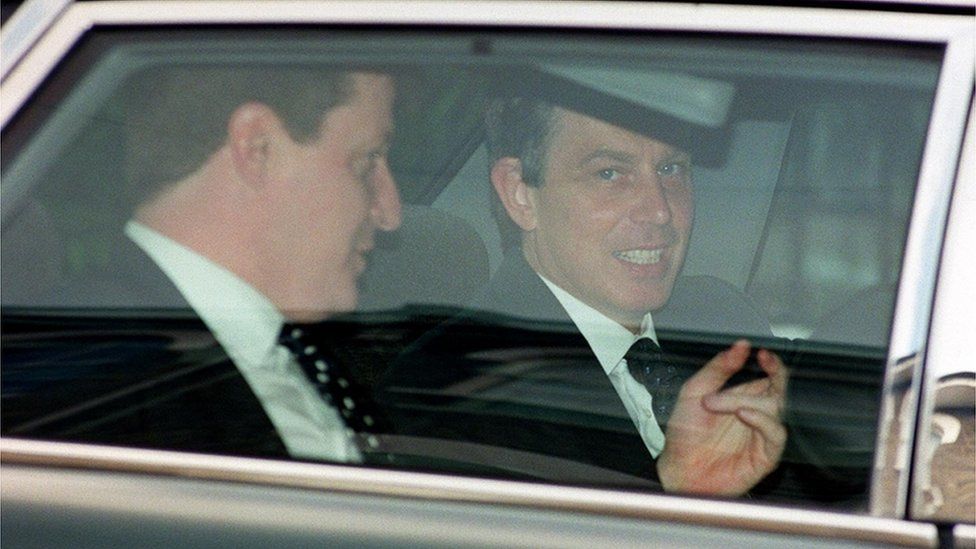 1997: Tony Blair and Alastair Campbell