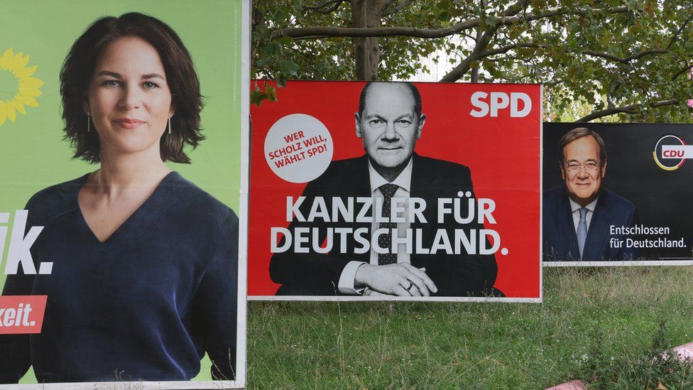 Предвыборные плакаты в Германии