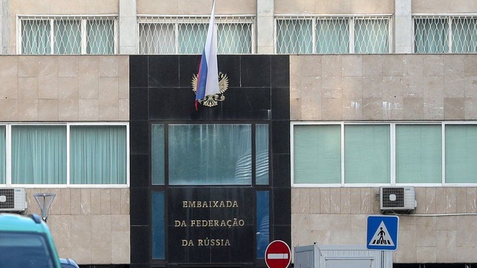Посольство России в Лиссабоне, Португалия. Фото файла