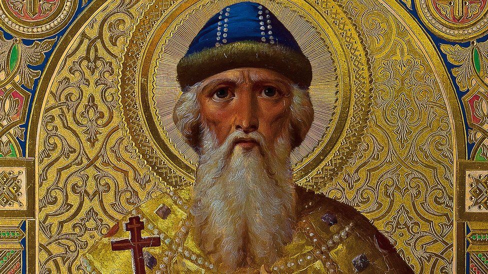 Vladimir the Great - oil on wood panel
