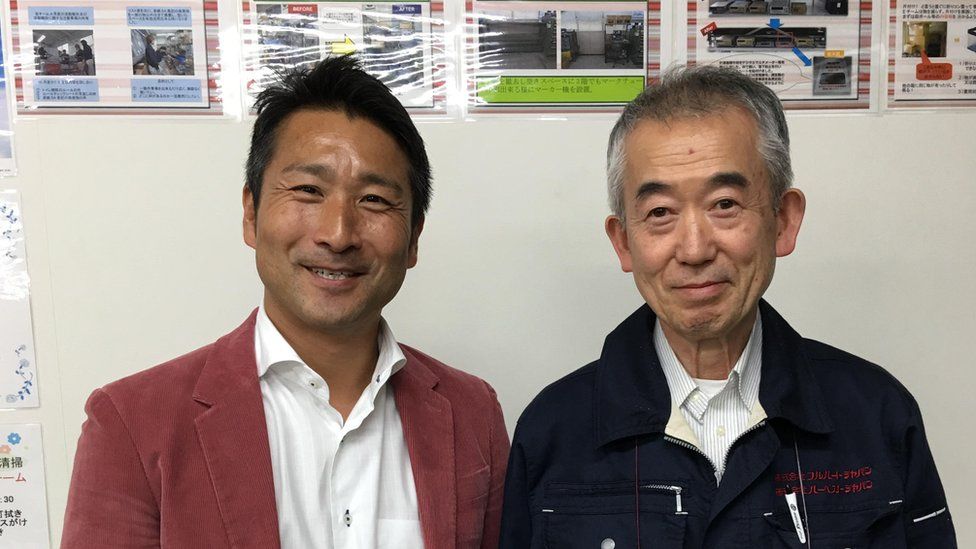 Yoshi Kunihiro (left) Nakao Sugiyama (right)