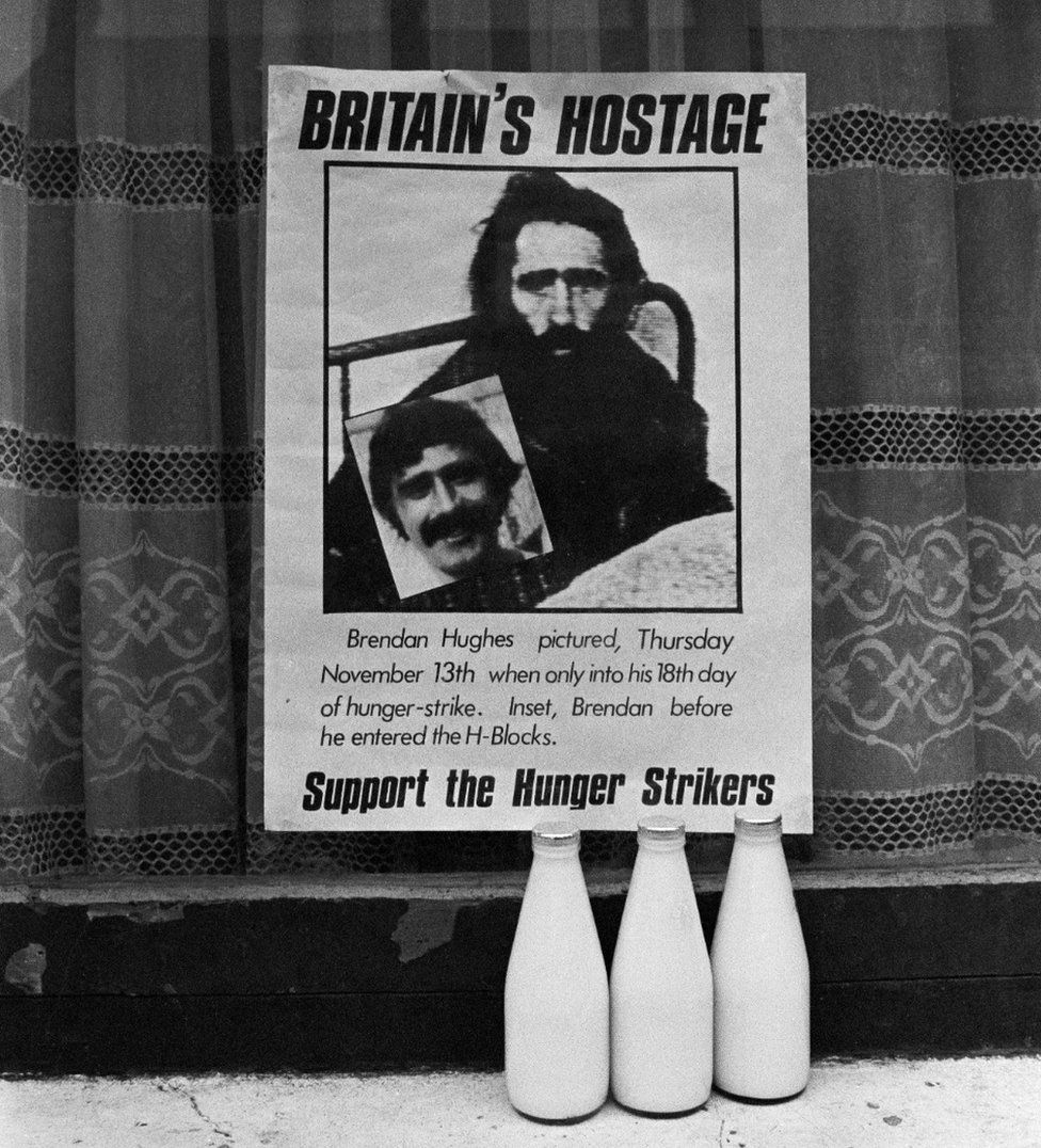 Плакат с призывом поддержать участников голодовки 1980 года