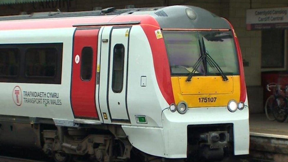 A rebranded train