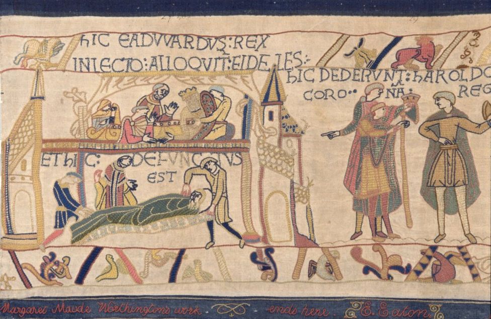 Bayeux Tapestry The story in six scenes BBC News