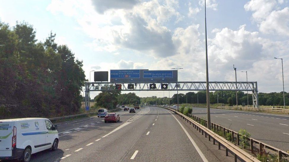 M40 lanes to close for Birmingham link road works BBC News