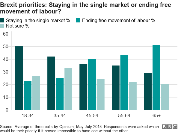 How Young And Old Would Vote On Brexit Now - BBC News