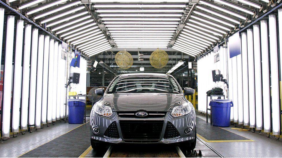 Ford Focus at Michigan assembly plant