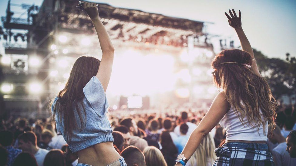 festival stage