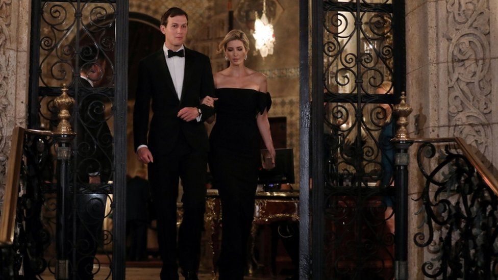 Kushner, Trump's son-in-law has often been pictured arm-in-arm with his wife Ivanka