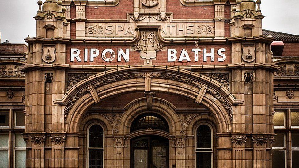 Ripon Spa Baths building frontage