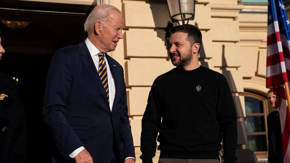 biden and zelensky