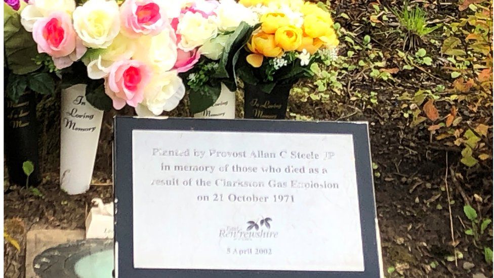 A memorial plaque was unveiled 30 years after the disaster