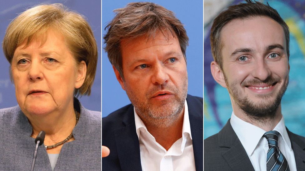 Angela Merkel, Greens leader Robert Habeck and TV satirist Jan Böhmermann have all been targeted by the hack