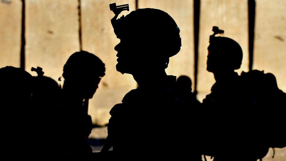 Stock photo shows US military troops in Kunar province, Afghanistan
