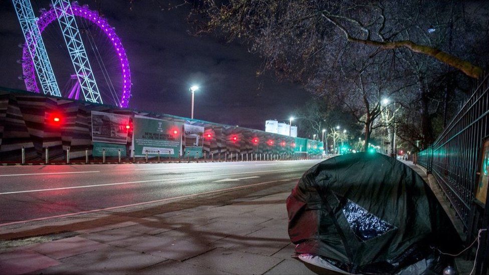 Almost half of England’s rough sleepers are in London