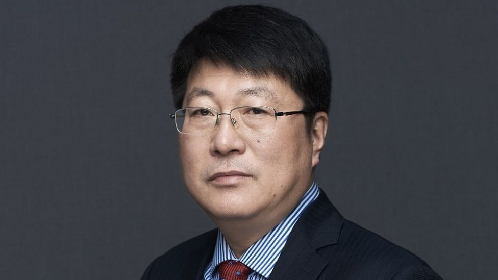 Former Tsinghua Unigroup Chairman Zhao Weiguo.