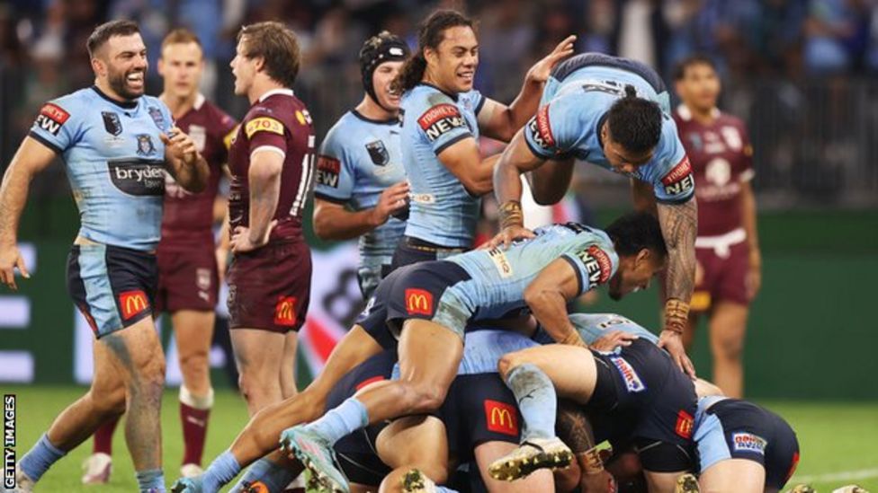 State of Origin: New South Wales beat Queensland 44-12 to level series ...