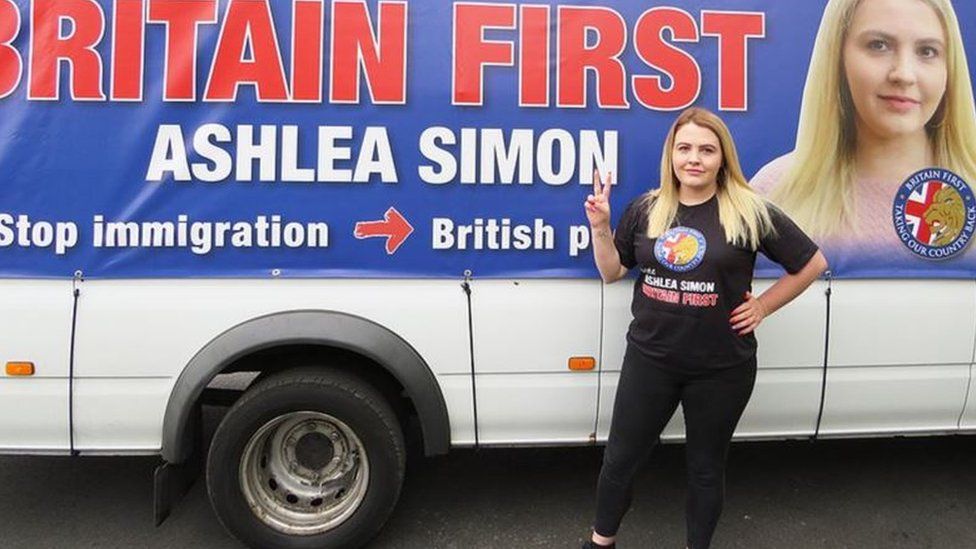 Ashlea Simon, Britain First PPC